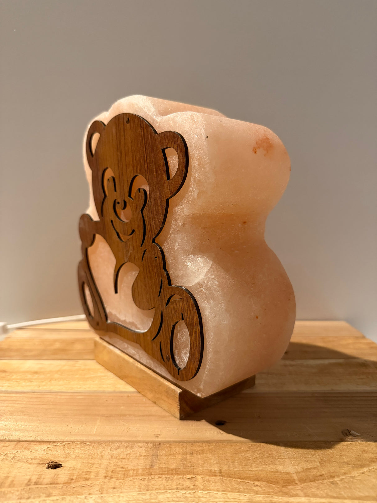 Himalaya Zoutlamp - Beer 3D - incl. kabel & reservelampje