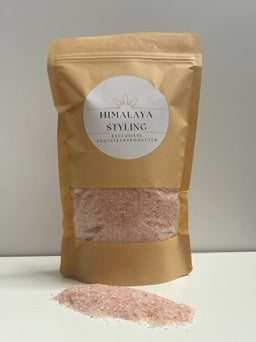 Roze Himalayazout met een korrel van 1-2 mm