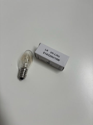 Vervangingslamp voor Himalaya Zoutlampen – E14 Fitting, 7W/15W/25W Warmteafgifte