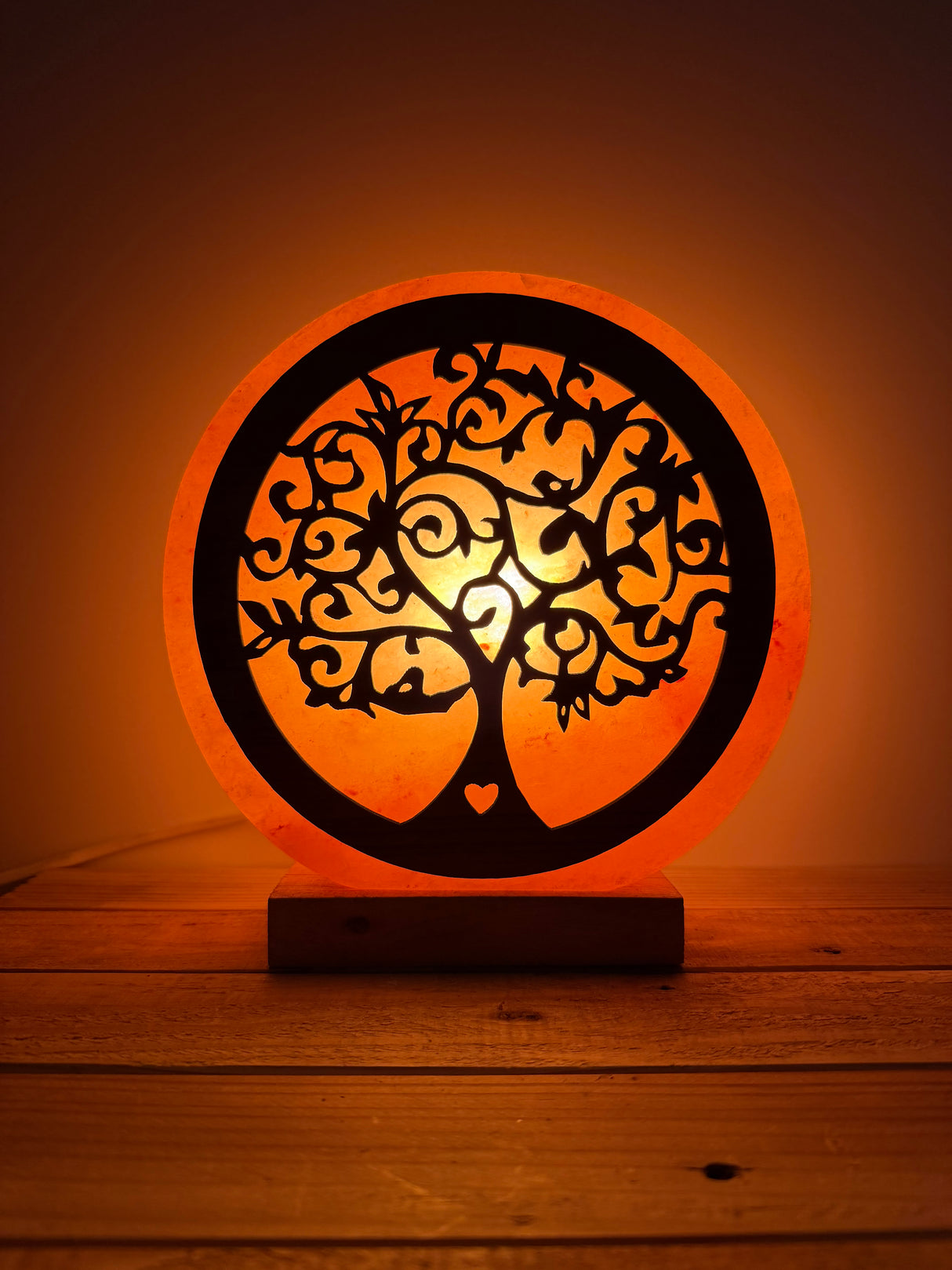 Himalaya Zoutlamp - Levensboom 3D - incl. kabel & reservelampje