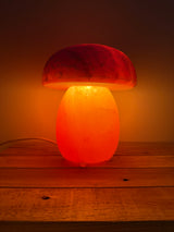 Himalaya Zoutlamp - Paddenstoel - incl. kabel & reservelampje