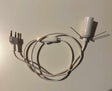 Witte stroomkabel met aan-uit schakelaar voor Himalaya zoutlampen en E14 fitting
