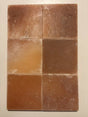 Vierkante Himalaya zoutsteen tegel 20x20x2,5 cm met natuurlijke kleurvariatie uit Pakistan